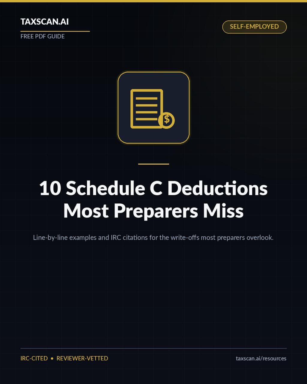 10 Schedule C Deductions Most Preparers Miss